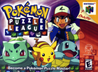 Pokemon Puzzle League PAL Nintendo 64 PAL box art